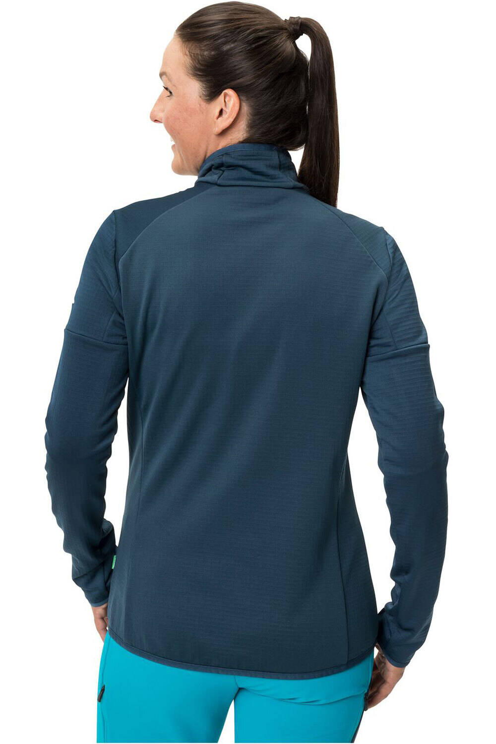 Vaude forro polar mujer Vaude Women s Monviso Fleece FZ Jacket vista trasera Vaude forro polar mujer Vaude Women s Monviso Fleece FZ Jacket vista trasera