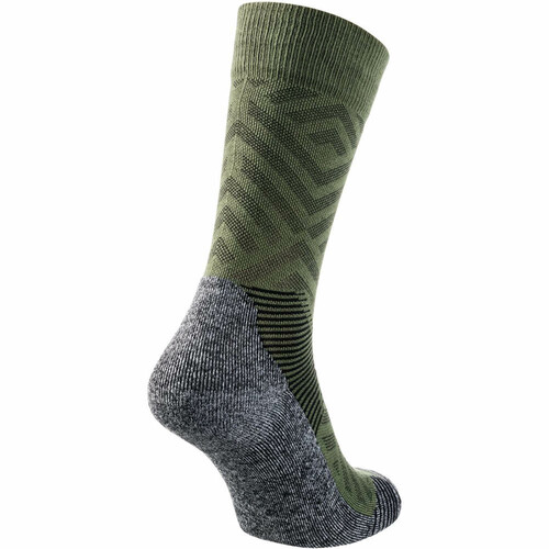 ODLO SOCKS CREW CERAMICOOL HIKE GRAPHIC verde