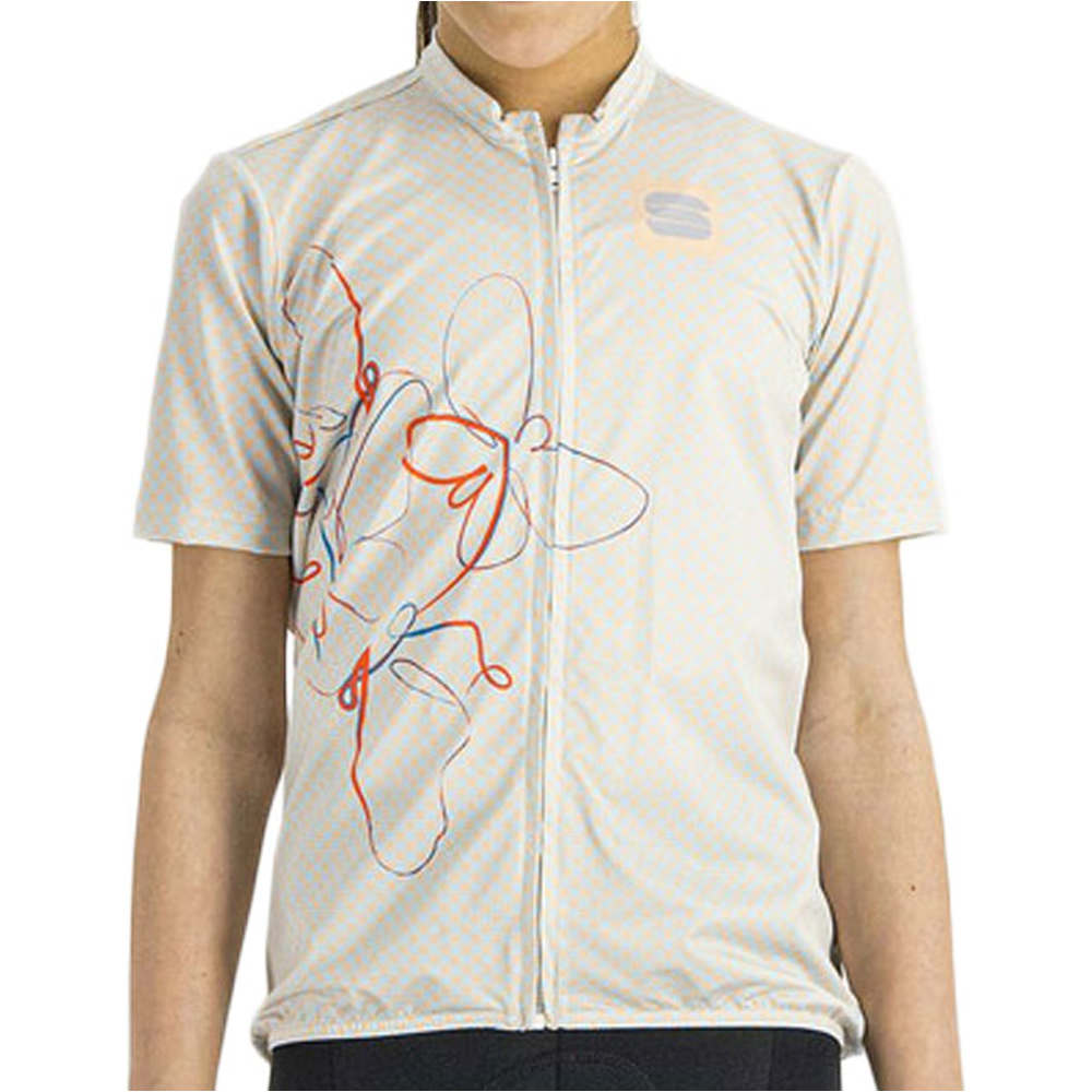 Sportful maillot manga corta niño Sportful CHECKMATE GIRL JERSEY AZ vista detalle Sportful maillot manga corta niño Sportful CHECKMATE GIRL JERSEY AZ vista detalle