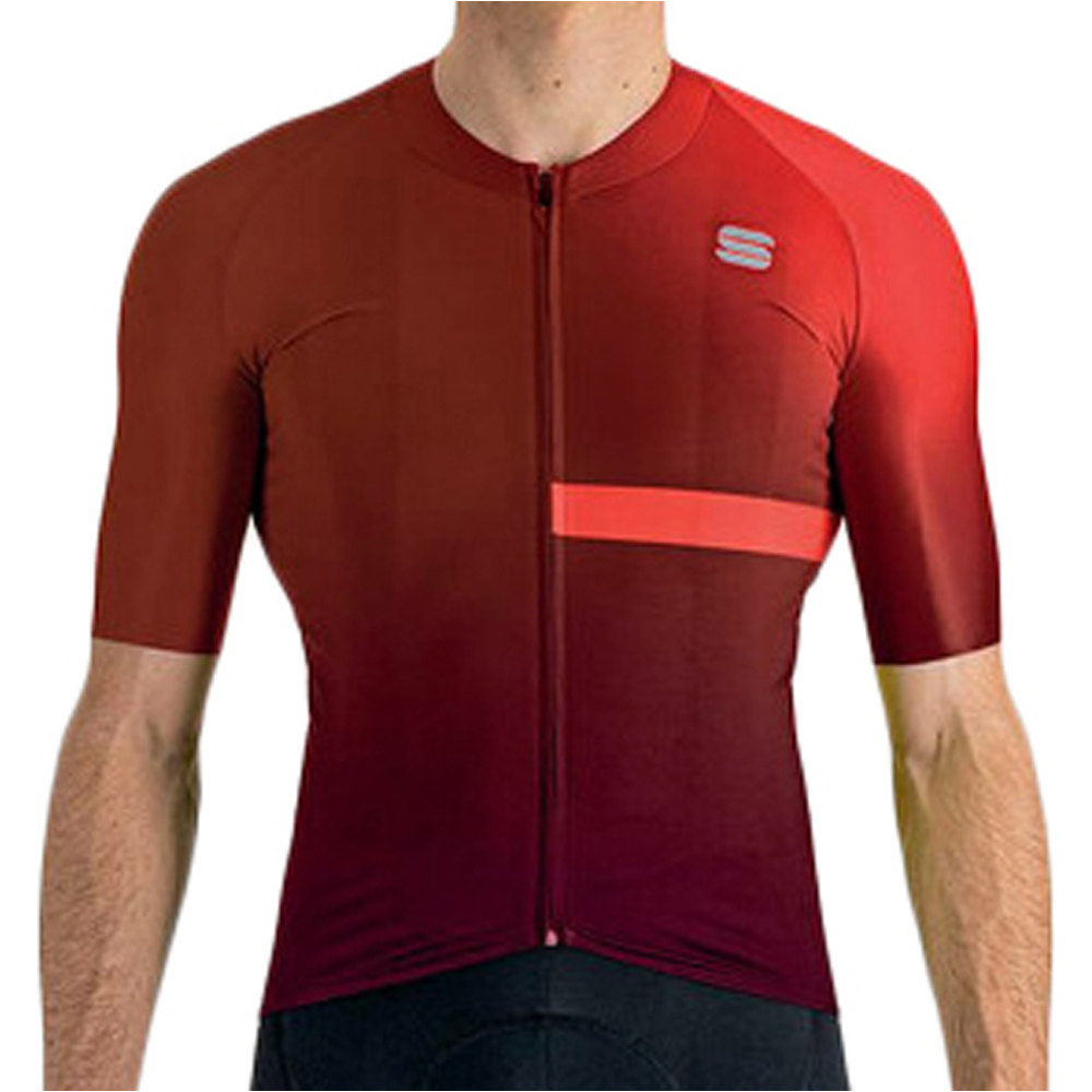 Sportful maillot manga corta hombre Sportful BOMBER JERSEY RO vista detalle Sportful maillot manga corta hombre Sportful BOMBER JERSEY RO vista detalle