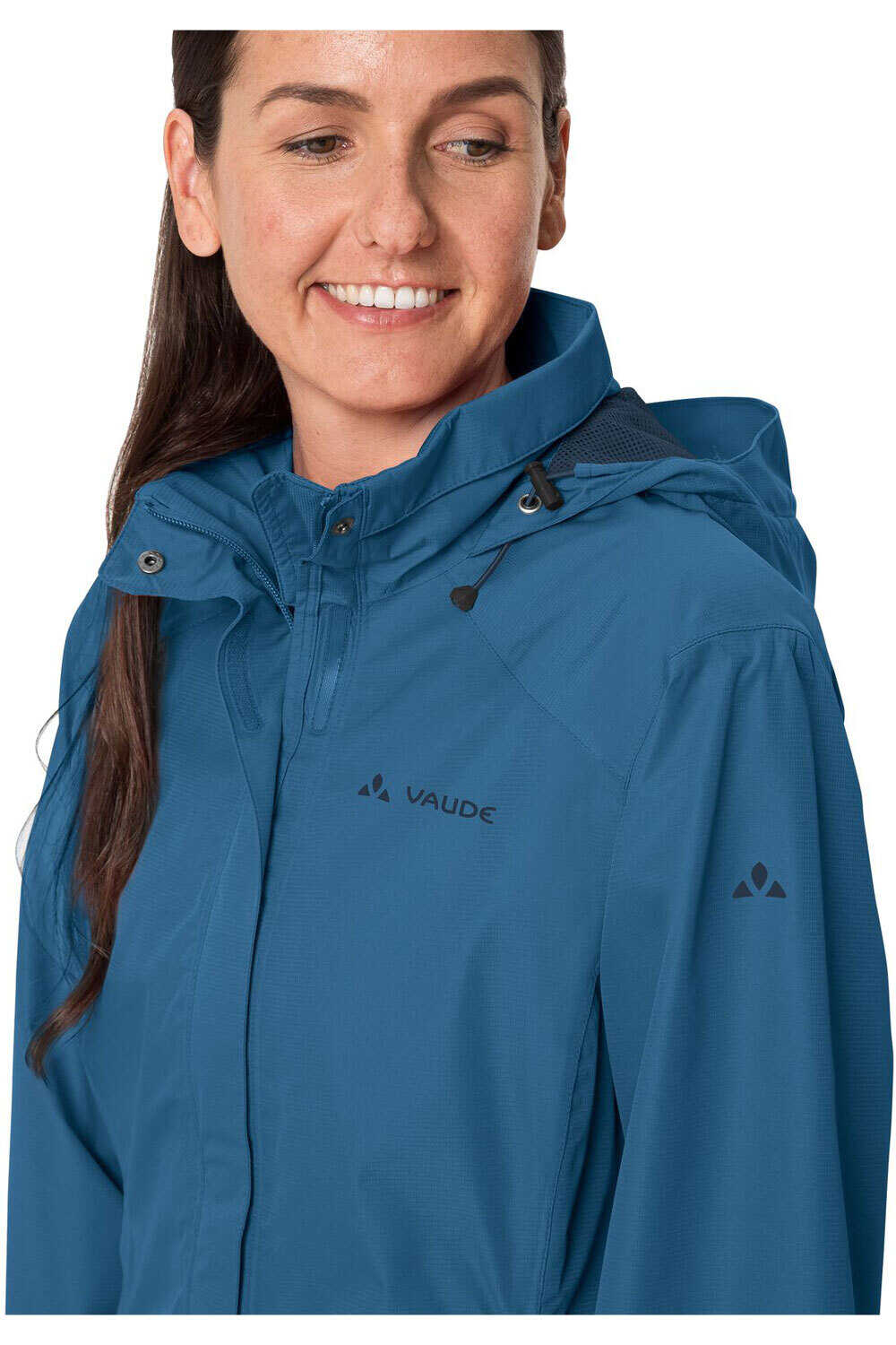 Vaude chaqueta impermeable ciclismo mujer Vaude Women's Escape Bike Light Jacket vista detalle Vaude chaqueta impermeable ciclismo mujer Vaude Women's Escape Bike Light Jacket vista detalle