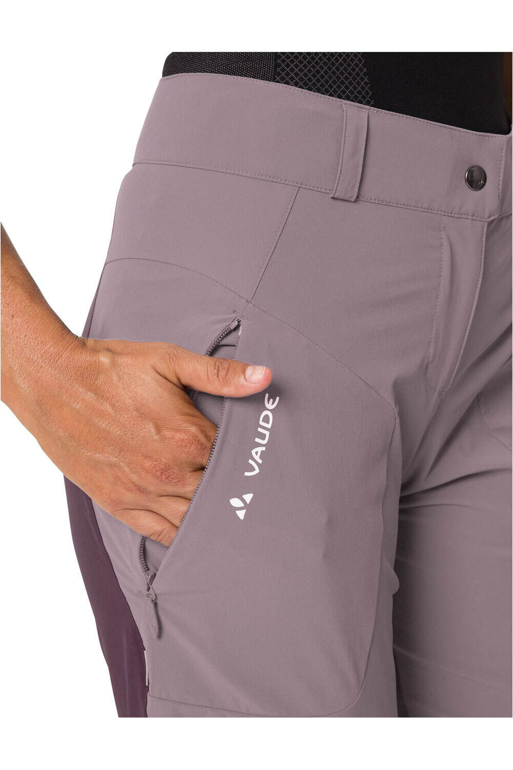 Vaude culotte corto mujer Vaude Women's Altissimo Shorts II vista detalle Vaude culotte corto mujer Vaude Women's Altissimo Shorts II vista detalle