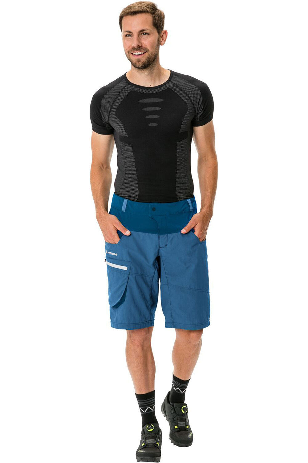 Vaude pantalón corto ciclismo hombre Vaude Men's Qimsa Shorts 04 Vaude pantalón corto ciclismo hombre Vaude Men's Qimsa Shorts 04