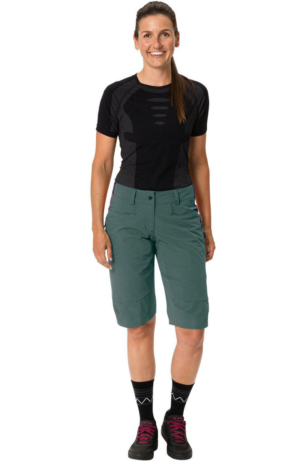 Vaude culotte corto mujer Vaude Women's Moab Shorts IV 04 Vaude culotte corto mujer Vaude Women's Moab Shorts IV 04