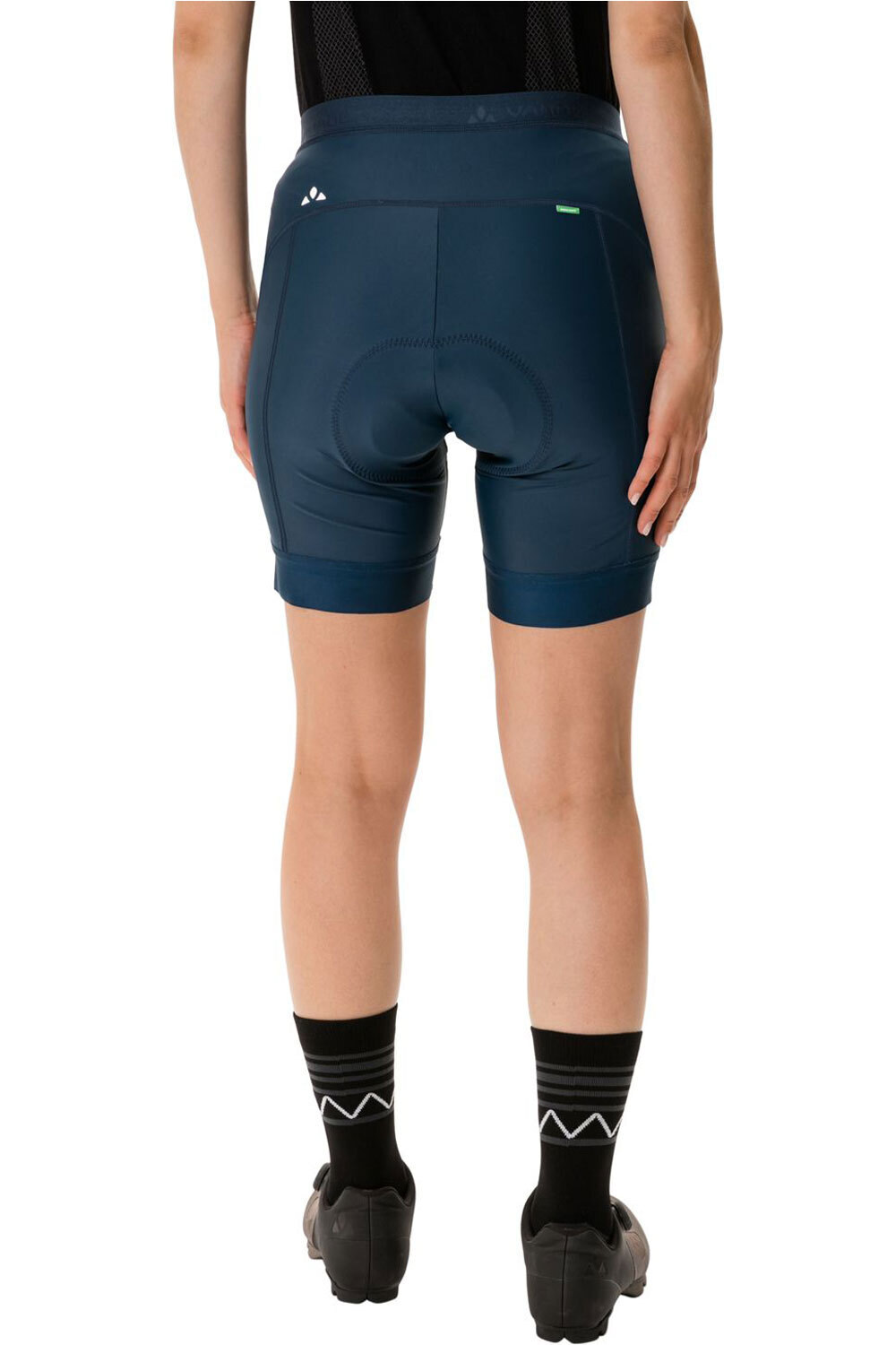Vaude culotte corto mujer Vaude Women's Advanced Shorts IV vista trasera Vaude culotte corto mujer Vaude Women's Advanced Shorts IV vista trasera