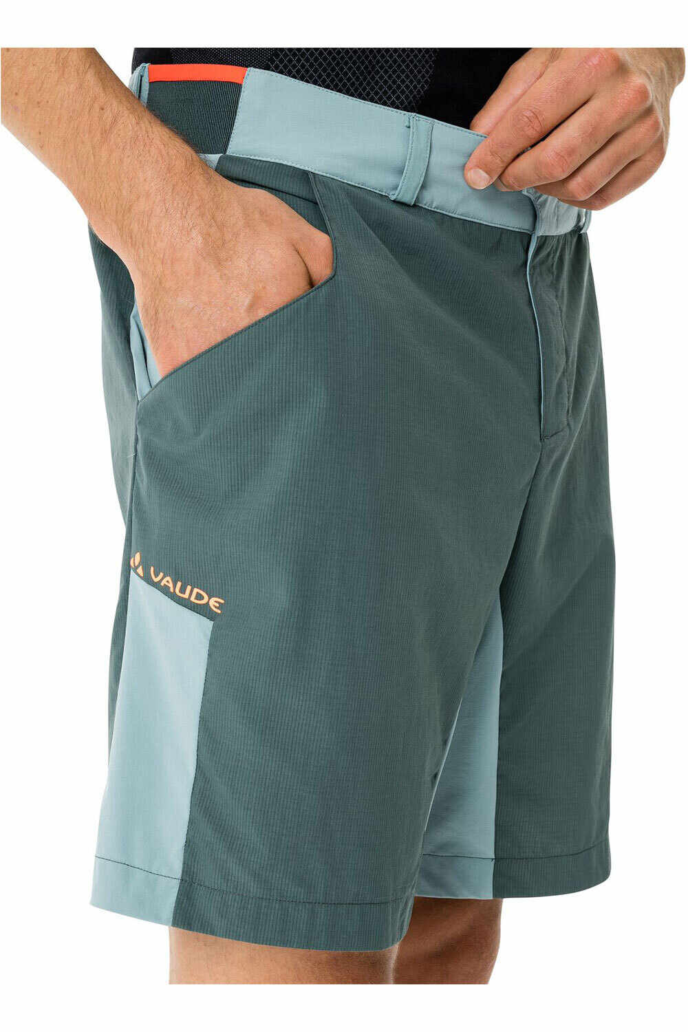 Vaude pantalón corto ciclismo hombre Vaude Men's Qimsa Shorty vista detalle Vaude pantalón corto ciclismo hombre Vaude Men's Qimsa Shorty vista detalle