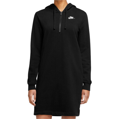 NIKE W NSW CLUB FLC DRESS negro
