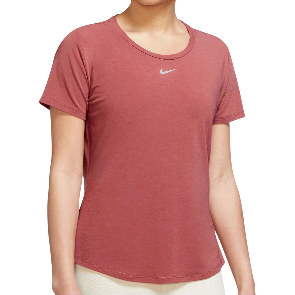 Nike camisetas fitness mujer Nike W NK ONE LUXE DF SS STD TOP vista detalle Nike camisetas fitness mujer Nike W NK ONE LUXE DF SS STD TOP vista detalle