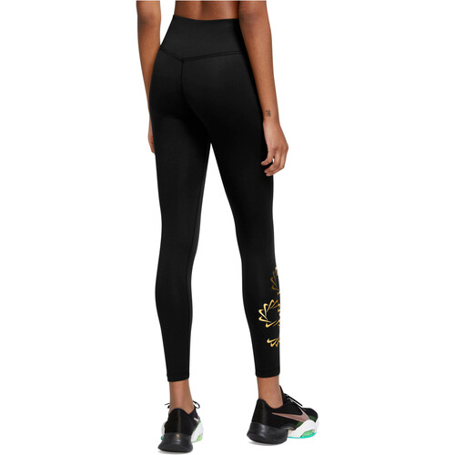 NIKE W NK ONE TF MR TGHT GRX negro