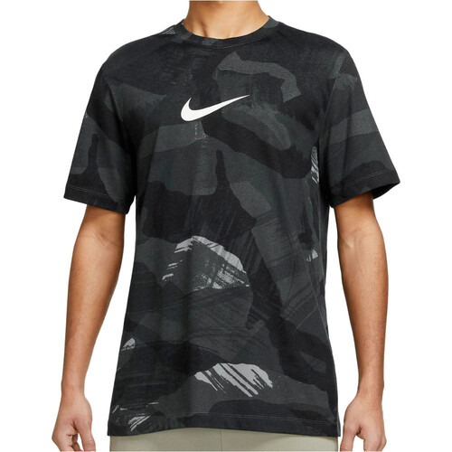 NIKE M NK DF TEE CAMO AOP negro