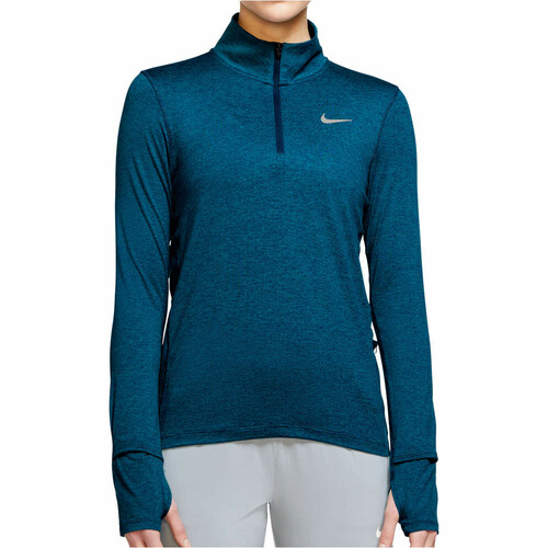NIKE NK DF ELEMENT TOP HZ azul