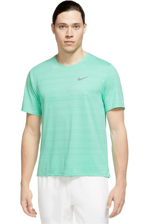 NIKE M NK DF MILER TOP SS verde