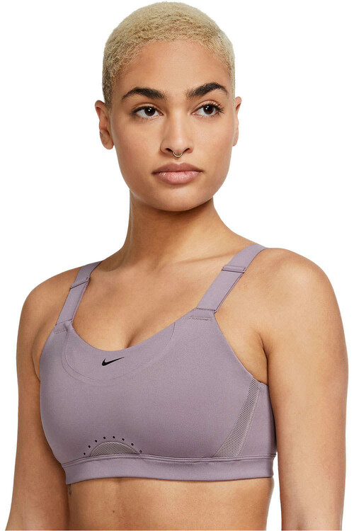 NIKE W NK DF ALPHA BRA rosa