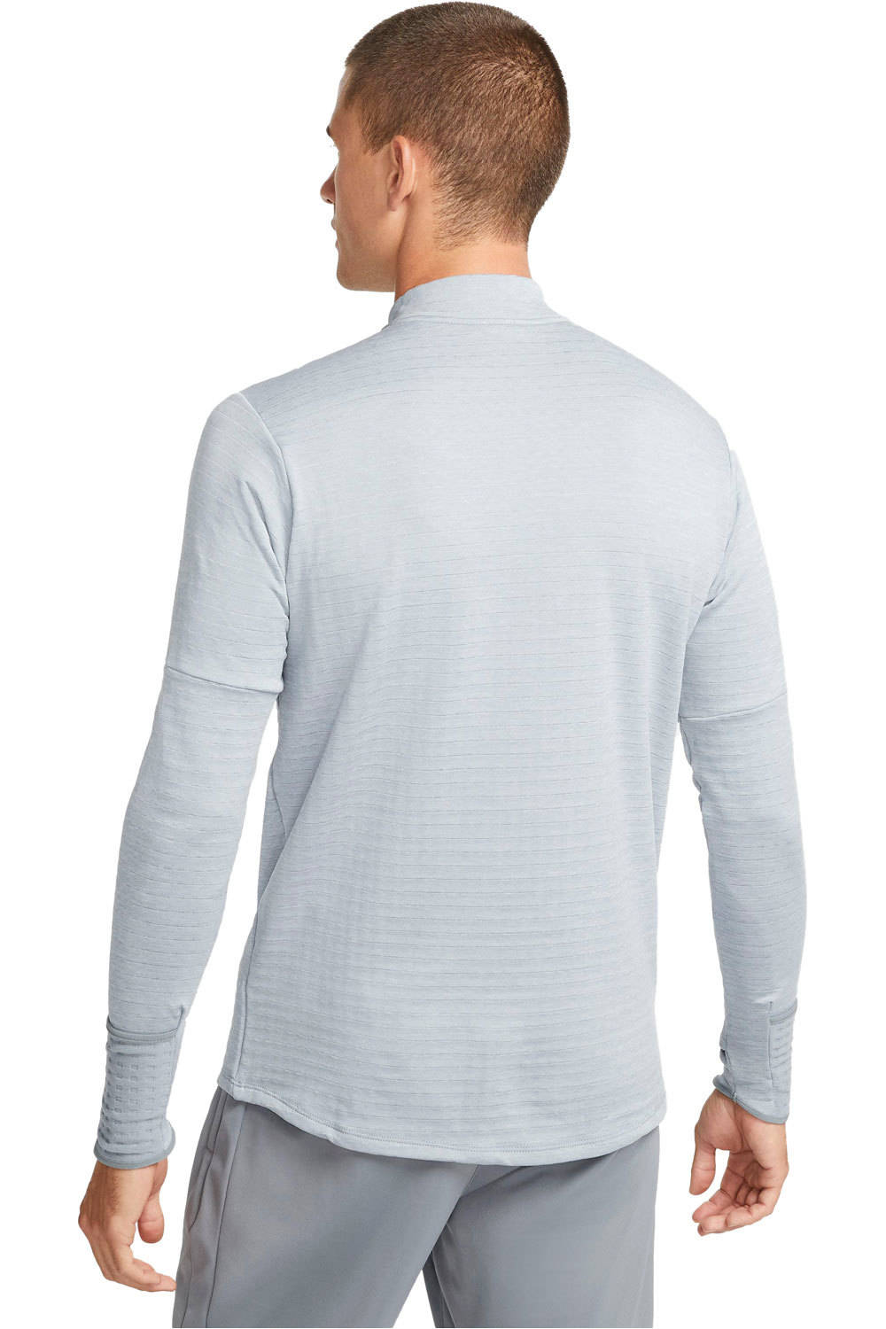 Nike camiseta técnica manga larga hombre Nike M NK TF RPL ELMNT HZ vista trasera Nike camiseta técnica manga larga hombre Nike M NK TF RPL ELMNT HZ vista trasera