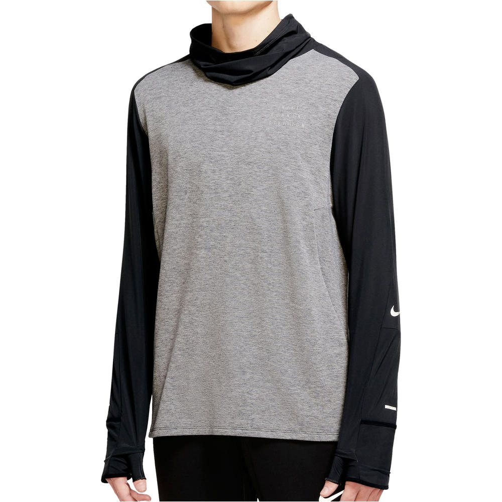 Nike camiseta técnica manga larga hombre Nike M NK RUN DVN SPHR ELMNT TOP vista detalle Nike camiseta técnica manga larga hombre Nike M NK RUN DVN SPHR ELMNT TOP vista detalle