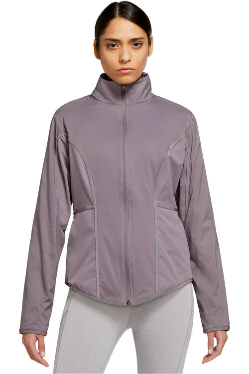 NIKE W NK SF RUN DVN JKT rosa