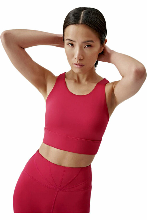 BORN LIVING YOGA BRA FRIDA rojo