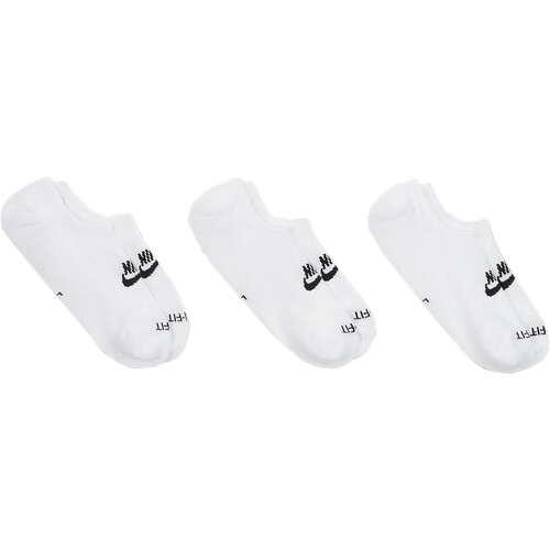 NIKE U NK EVRYDAY PLUS CUSH FOOTIE blanco