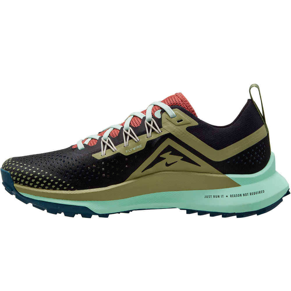 Nike zapatillas trail mujer REACT PEGASUS TRAIL 4 lateral interior Nike zapatillas trail mujer REACT PEGASUS TRAIL 4 lateral interior