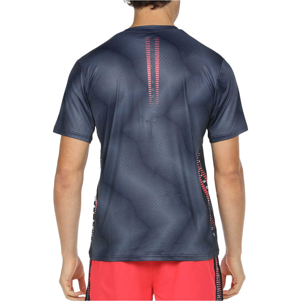 Bullpadel camiseta tenis manga corta hombre Bull Paddel CAMISETA BULLPADEL ROGOR vista trasera Bullpadel camiseta tenis manga corta hombre Bull Paddel CAMISETA BULLPADEL ROGOR vista trasera