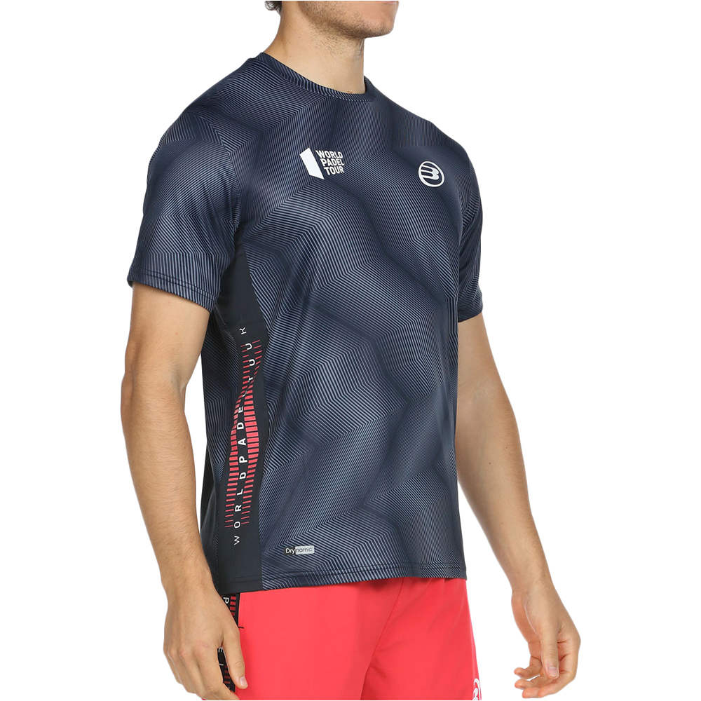 Bullpadel camiseta tenis manga corta hombre Bull Paddel CAMISETA BULLPADEL ROGOR vista detalle Bullpadel camiseta tenis manga corta hombre Bull Paddel CAMISETA BULLPADEL ROGOR vista detalle