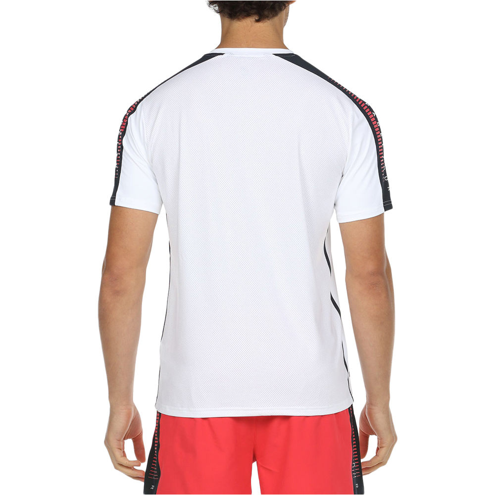 Bullpadel camiseta tenis manga corta hombre Bull Paddel CAMISETA BULLPADEL ROBINE vista trasera Bullpadel camiseta tenis manga corta hombre Bull Paddel CAMISETA BULLPADEL ROBINE vista trasera