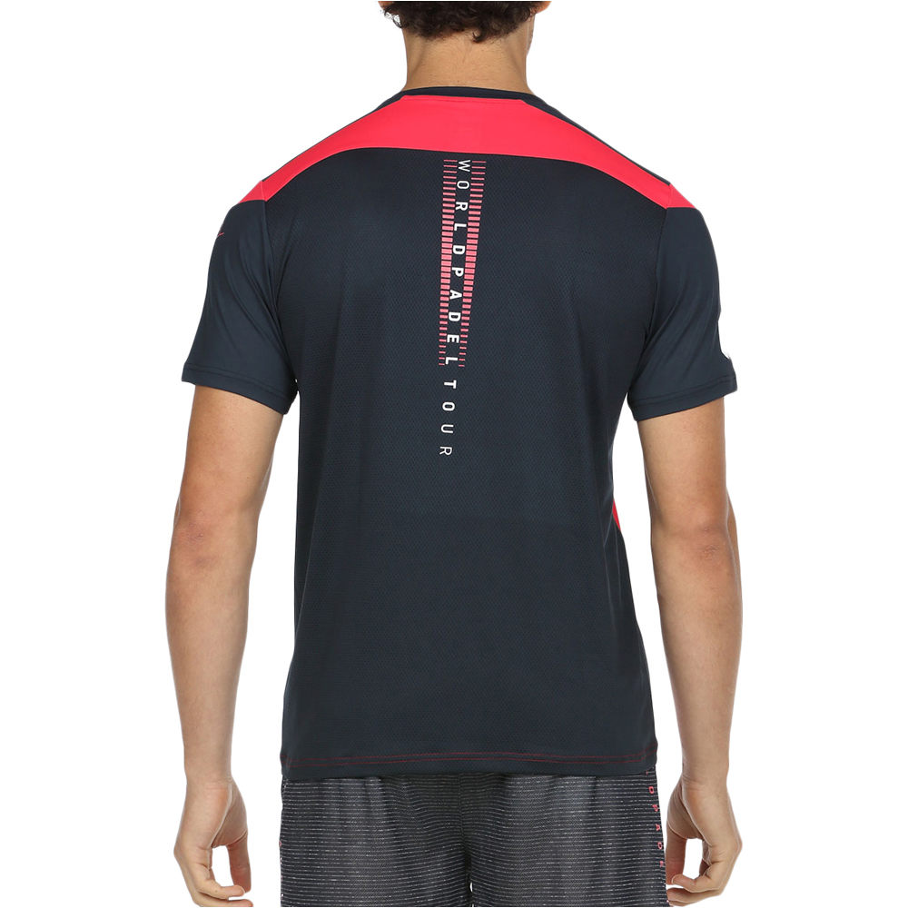 Bullpadel camiseta tenis manga corta hombre Bull Paddel CAMISETA BULLPADEL RIDE vista trasera Bullpadel camiseta tenis manga corta hombre Bull Paddel CAMISETA BULLPADEL RIDE vista trasera