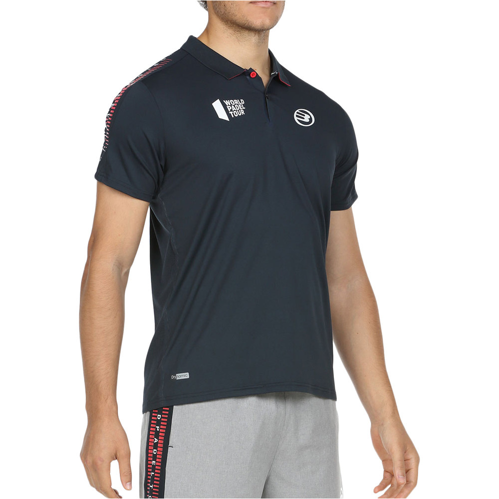 Bullpadel polo tenis manga corta hombre Bull Paddel POLO BULLPADEL RODEO vista detalle Bullpadel polo tenis manga corta hombre Bull Paddel POLO BULLPADEL RODEO vista detalle