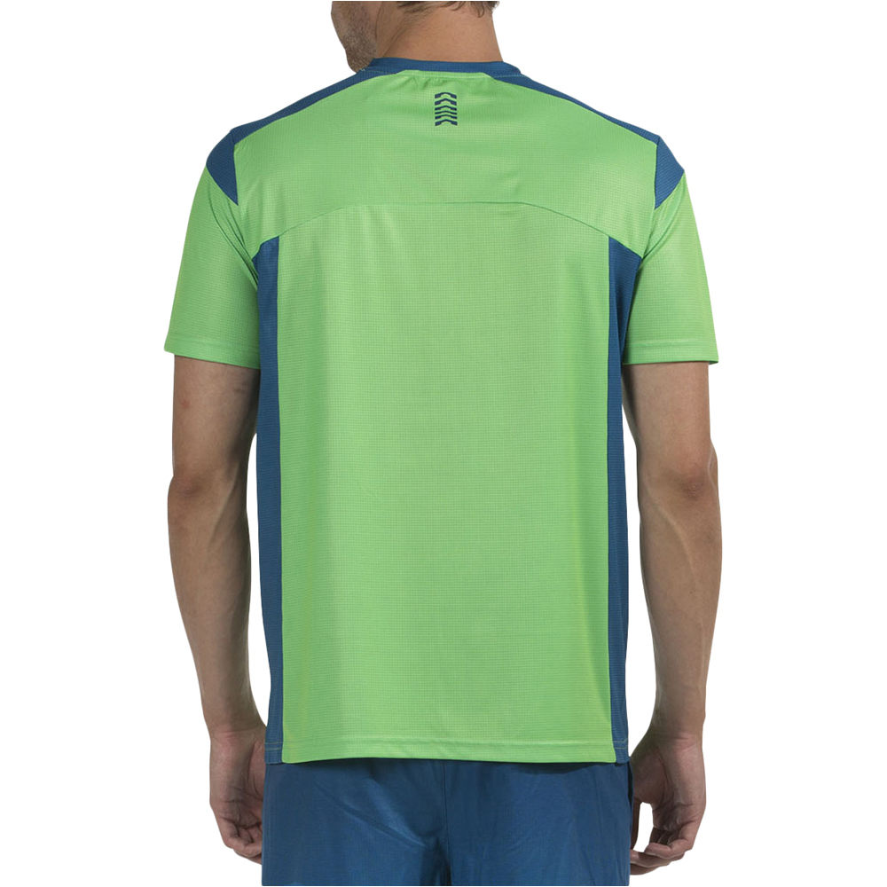Bullpadel camiseta tenis manga corta hombre Bull Paddel CAMISETA BULLPADEL CHER vista trasera Bullpadel camiseta tenis manga corta hombre Bull Paddel CAMISETA BULLPADEL CHER vista trasera