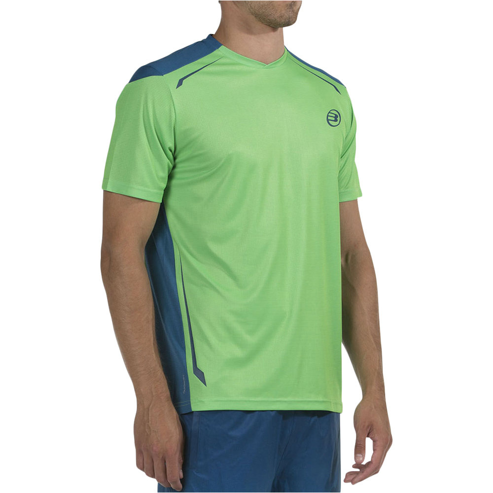 Bullpadel camiseta tenis manga corta hombre Bull Paddel CAMISETA BULLPADEL CHER vista detalle Bullpadel camiseta tenis manga corta hombre Bull Paddel CAMISETA BULLPADEL CHER vista detalle