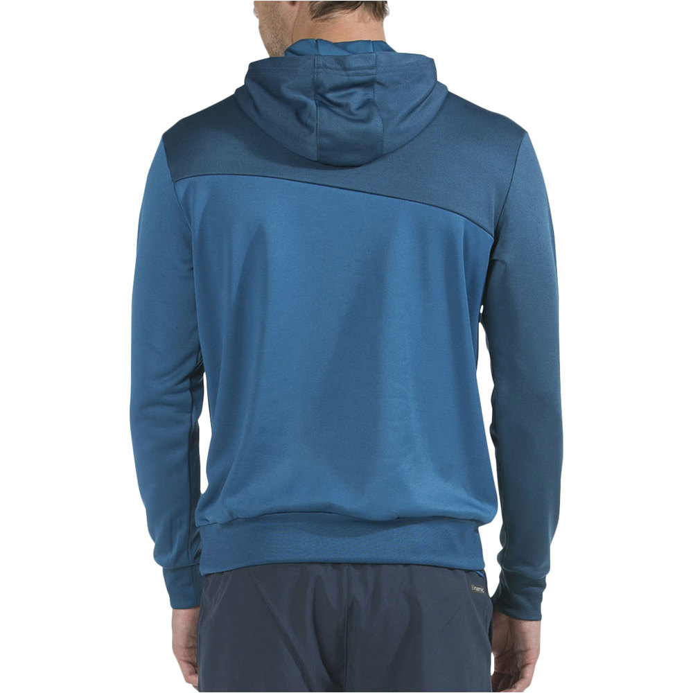 Bullpadel sudadera tenis hombre Bullpadel SUDADERA BULLPADEL KARAKAL vista trasera Bullpadel sudadera tenis hombre Bullpadel SUDADERA BULLPADEL KARAKAL vista trasera