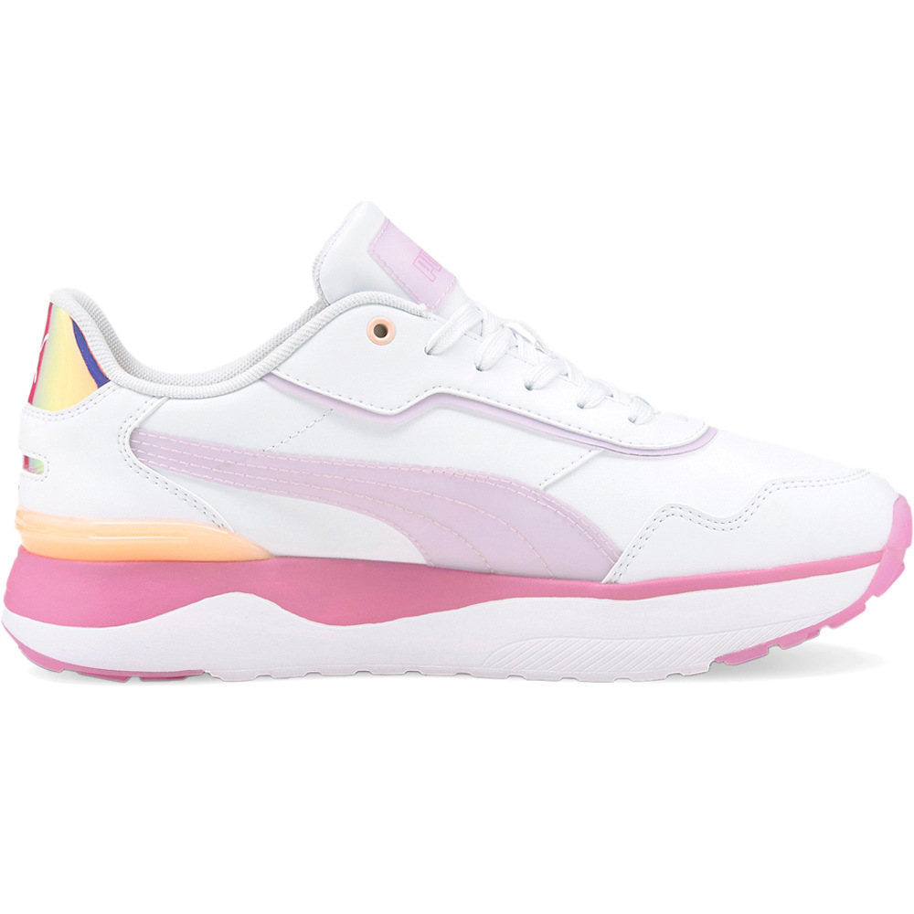 Puma zapatilla moda mujer Puma R78 Voyage Candy lateral interior Puma zapatilla moda mujer Puma R78 Voyage Candy lateral interior
