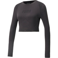 Puma camiseta manga larga mujer Puma Evoknit Longsleeve T vista detalle Puma camiseta manga larga mujer Puma Evoknit Longsleeve T vista detalle