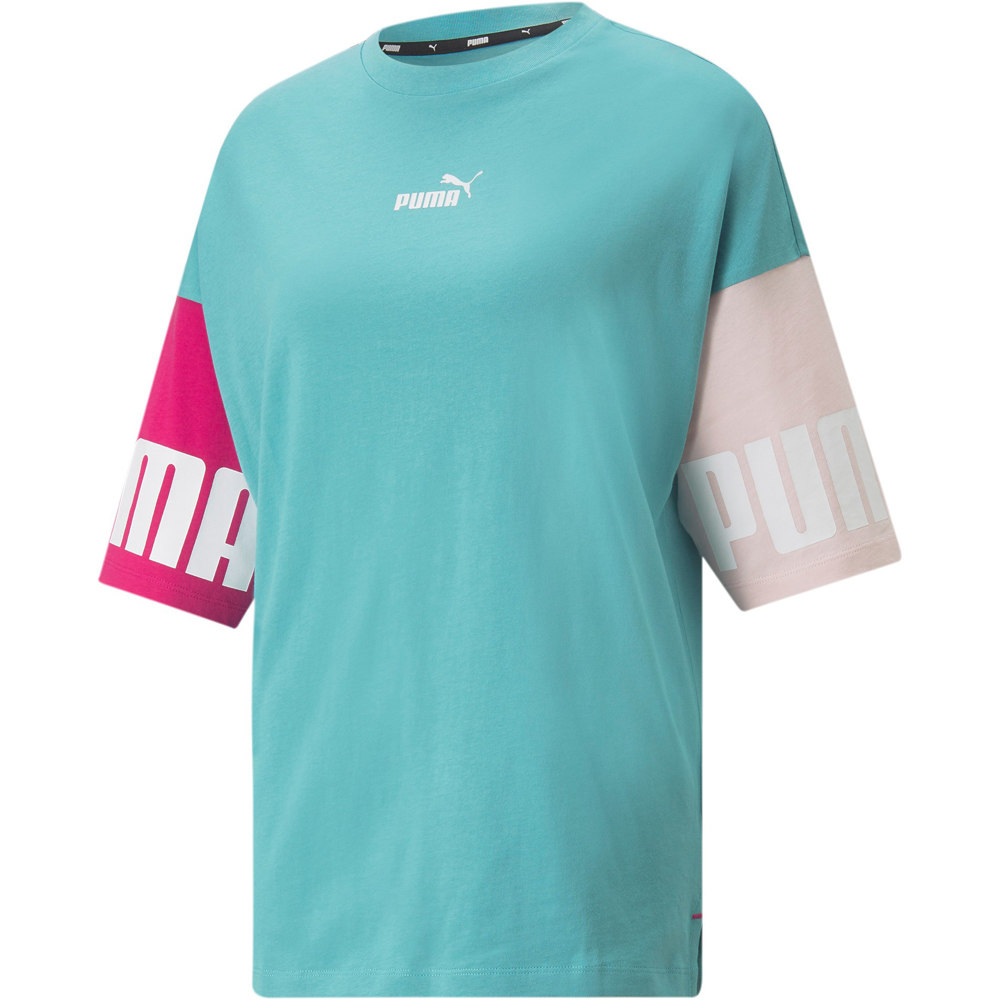 Puma camiseta manga corta mujer Puma Puma Power Colorbloc 03 Puma camiseta manga corta mujer Puma Puma Power Colorbloc 03