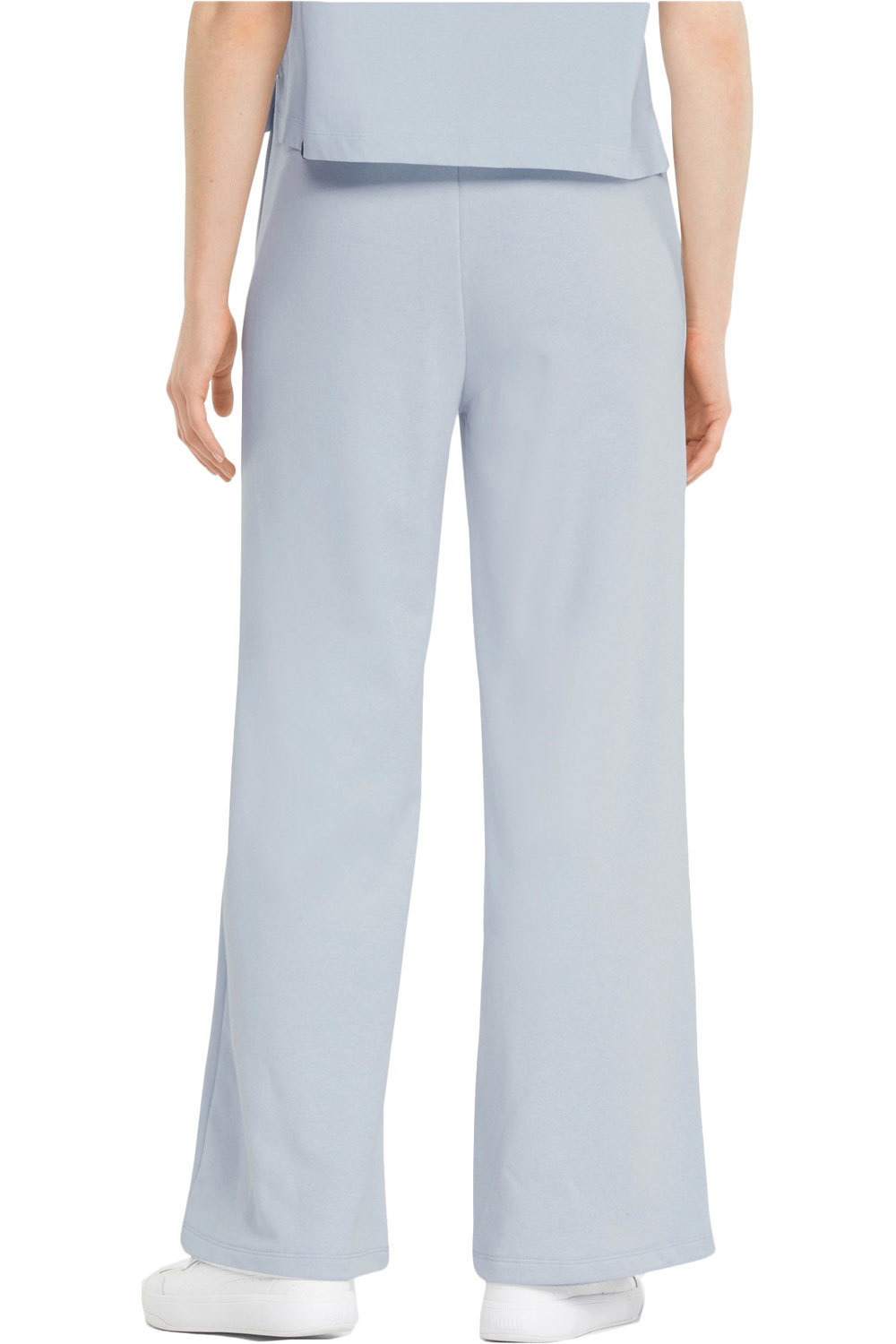 Puma pantalón mujer Puma ESS+ Embroidery Wide vista trasera Puma pantalón mujer Puma ESS+ Embroidery Wide vista trasera