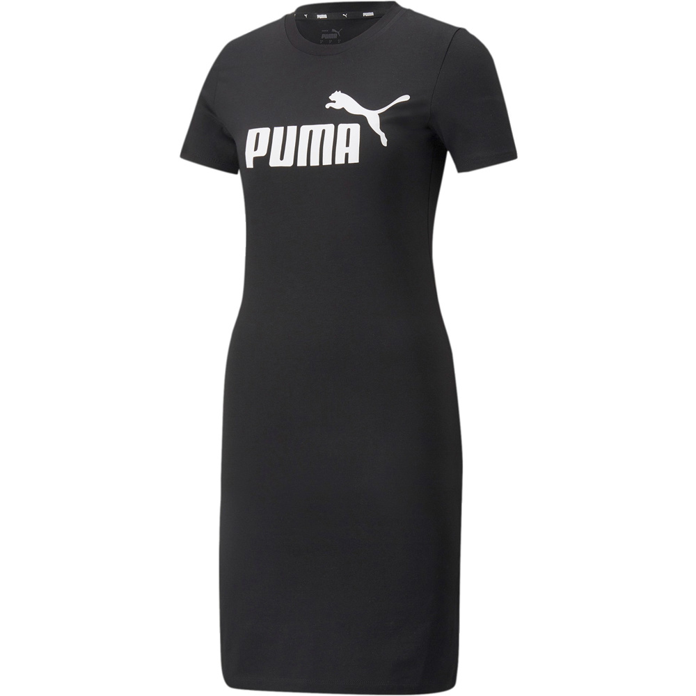 Puma vestidos mujer Puma ESS Slim Tee Dress vista detalle Puma vestidos mujer Puma ESS Slim Tee Dress vista detalle