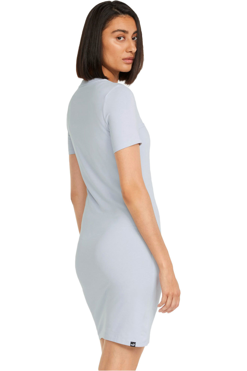 Puma vestidos mujer Puma ESS Slim Tee Dress vista trasera Puma vestidos mujer Puma ESS Slim Tee Dress vista trasera