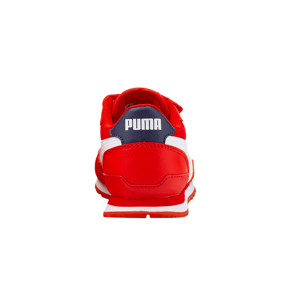 Puma zapatilla moda niño Puma ST Runner v3 Mesh V vista trasera Puma zapatilla moda niño Puma ST Runner v3 Mesh V vista trasera