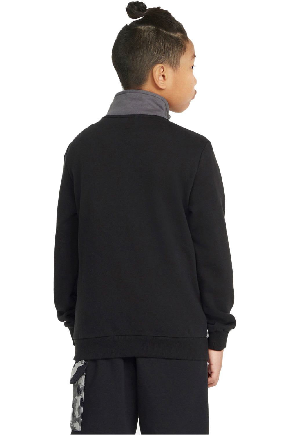 Puma sudadera niño Puma Alpha Quarter-Zip TR vista trasera Puma sudadera niño Puma Alpha Quarter-Zip TR vista trasera