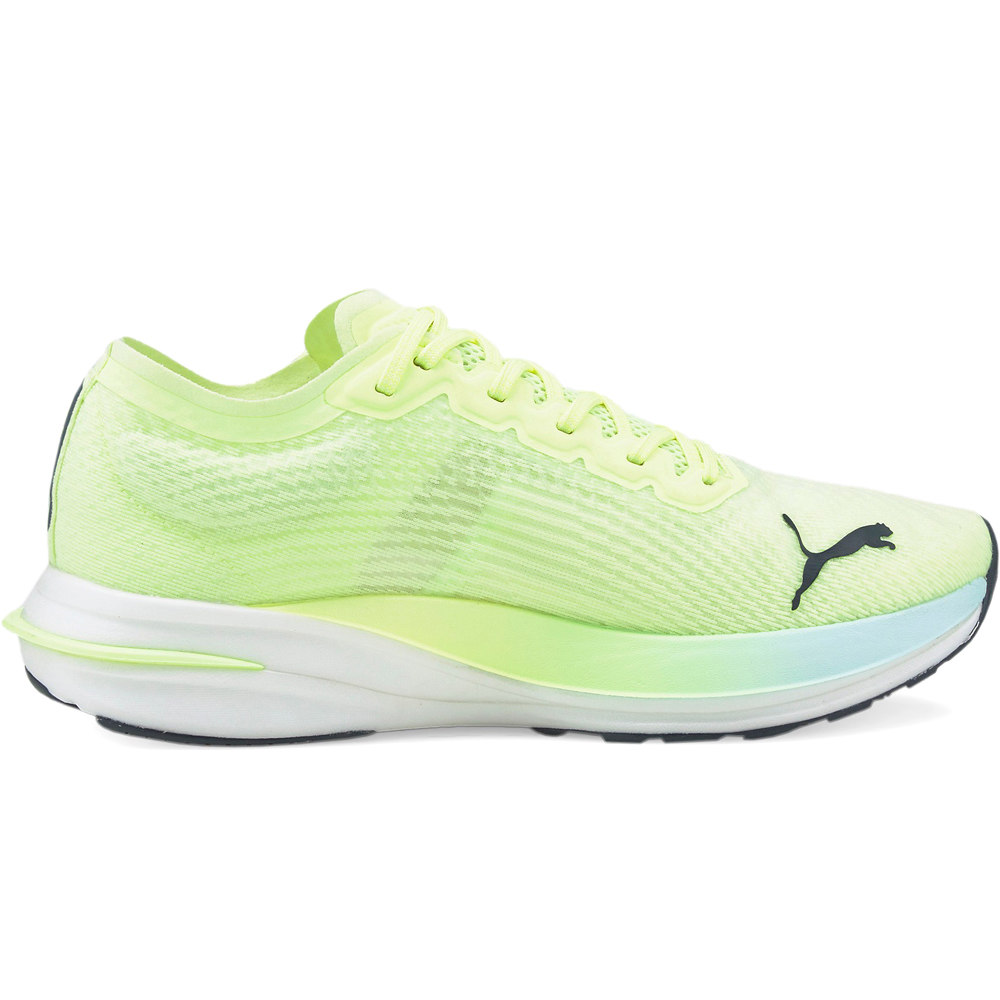 Puma zapatilla running hombre Puma Deviate Nitro lateral interior Puma zapatilla running hombre Puma Deviate Nitro lateral interior