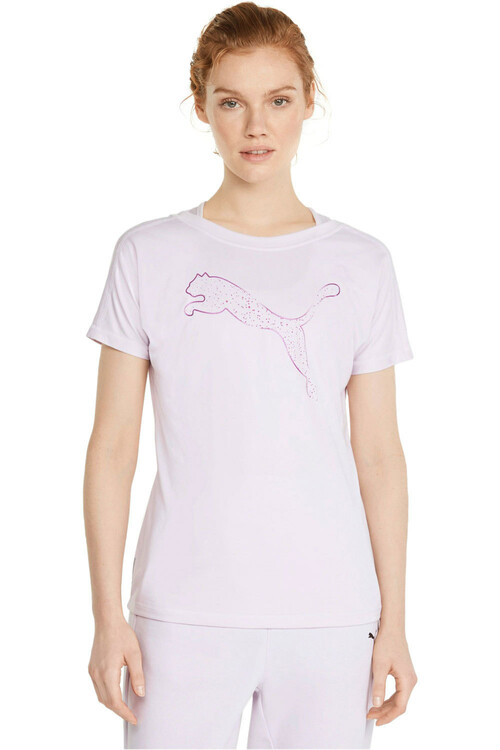 PUMA TRAIN FAVORITE JERSE morado