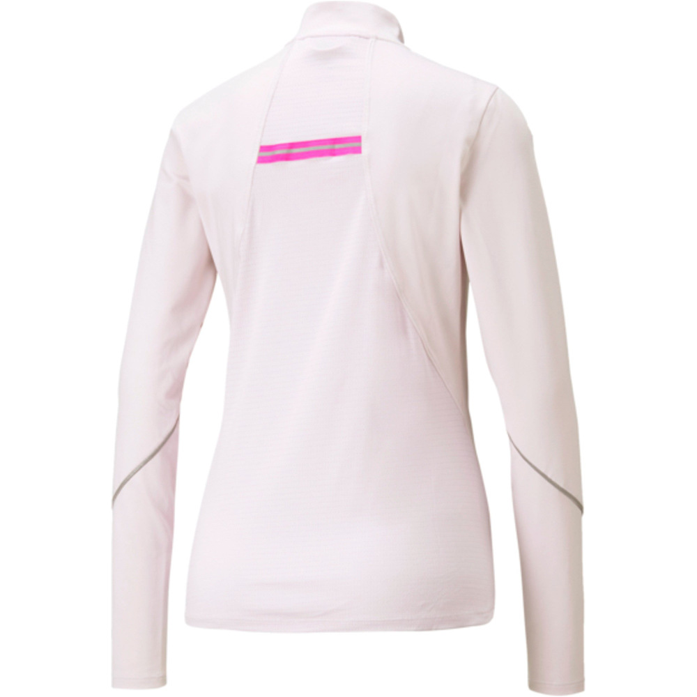 Puma camiseta técnica manga larga mujer Puma RUN 5K Knit 1/2 Zip 07 Puma camiseta técnica manga larga mujer Puma RUN 5K Knit 1/2 Zip 07