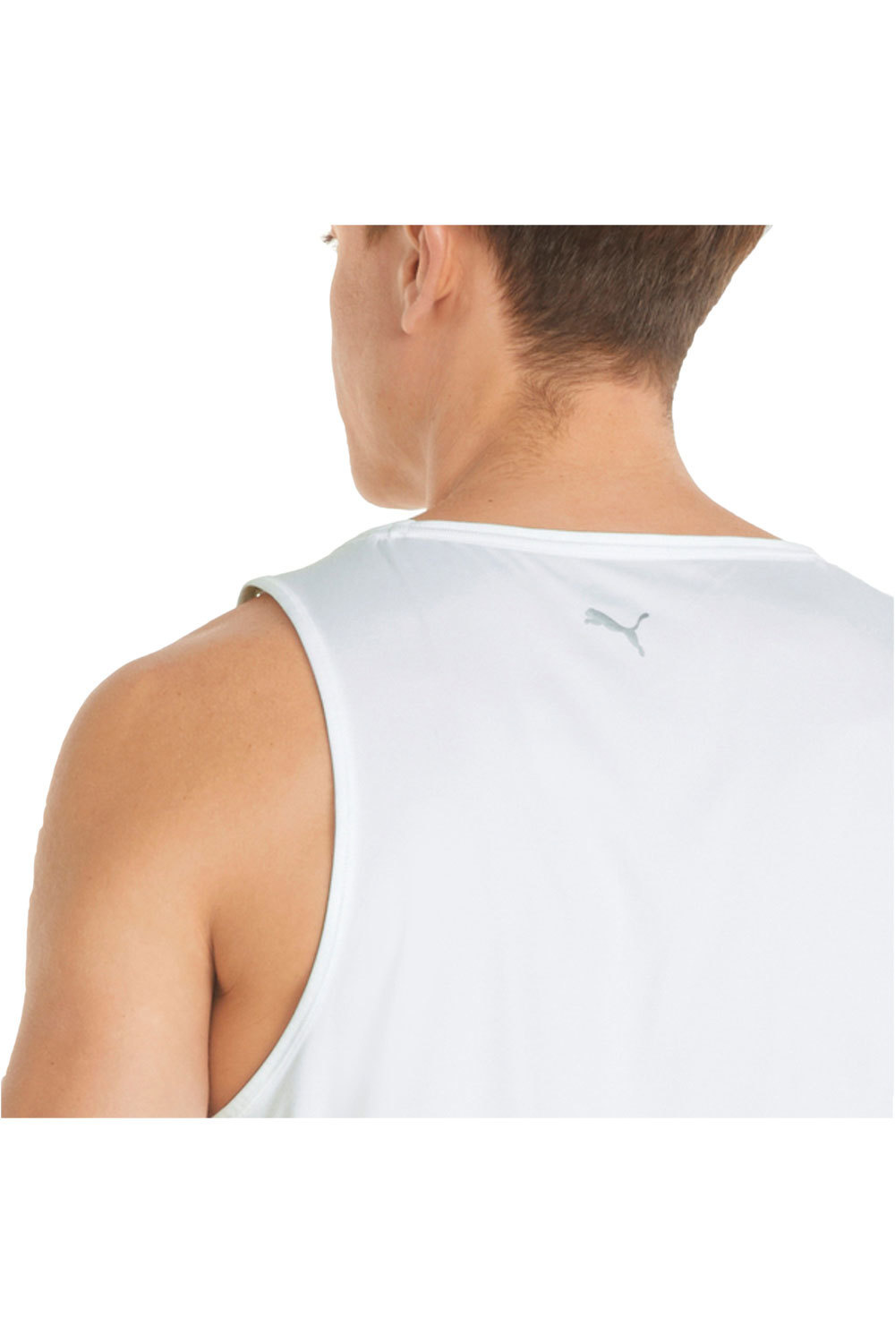 Puma camiseta entrenamiento sin mangas hombre Puma RUN Cloudspun Single vista detalle Puma camiseta entrenamiento sin mangas hombre Puma RUN Cloudspun Single vista detalle