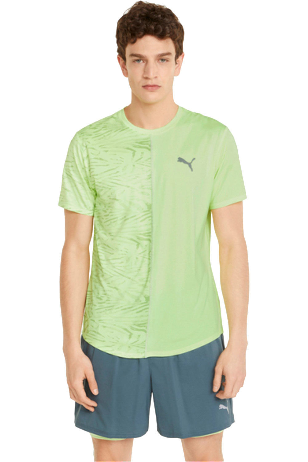 Puma camiseta técnica manga corta hombre Puma RUN Graphic SS Tee M vista frontal Puma camiseta técnica manga corta hombre Puma RUN Graphic SS Tee M vista frontal