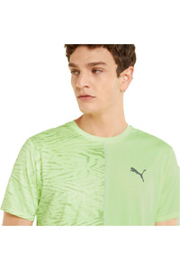 Puma camiseta técnica manga corta hombre Puma RUN Graphic SS Tee M vista detalle Puma camiseta técnica manga corta hombre Puma RUN Graphic SS Tee M vista detalle