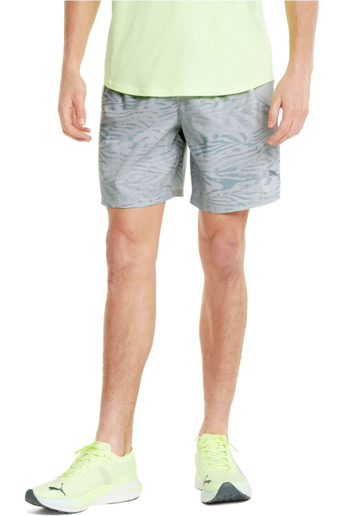 PUMA RUN GRAPHIC 7 SHORT gris