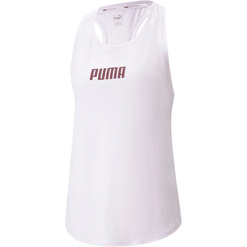 PUMA TRAIN LOGO TANK morado
