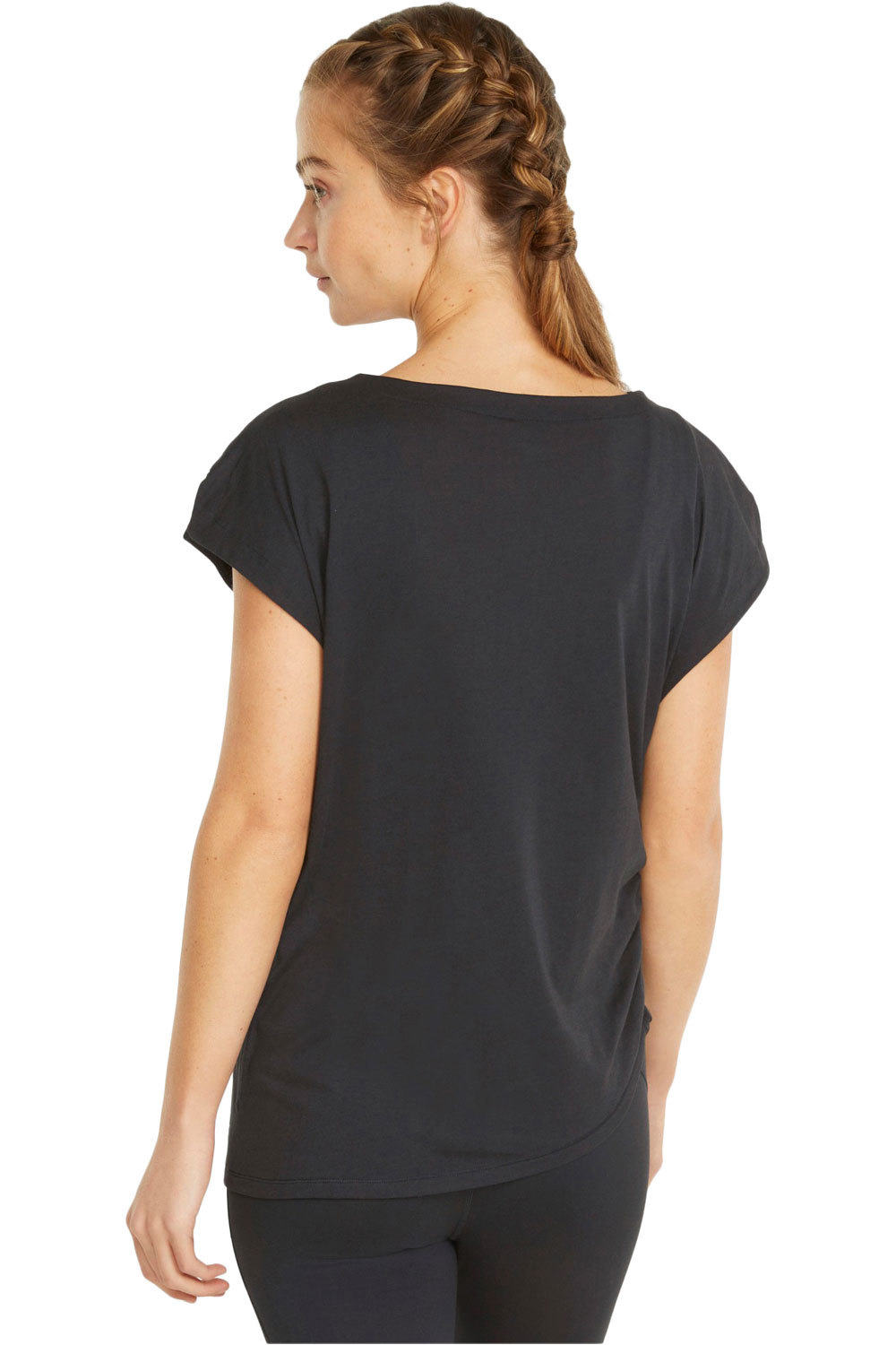 Puma camisetas fitness mujer Puma STUDIO FOUNDATION TE vista trasera Puma camisetas fitness mujer Puma STUDIO FOUNDATION TE vista trasera