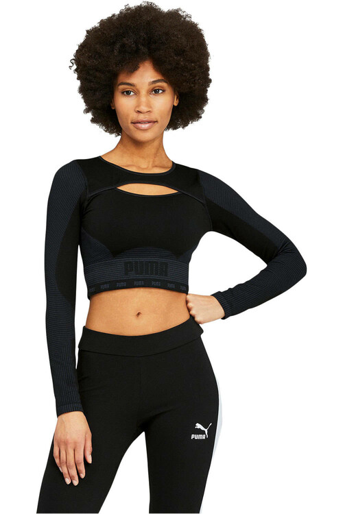 PUMA TRAIN FORMKNIT SEAML negro