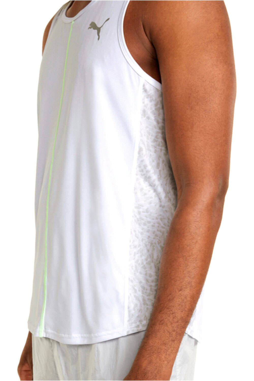 Puma camiseta técnica manga corta hombre Puma RUN Graphic Singlet vista detalle Puma camiseta técnica manga corta hombre Puma RUN Graphic Singlet vista detalle